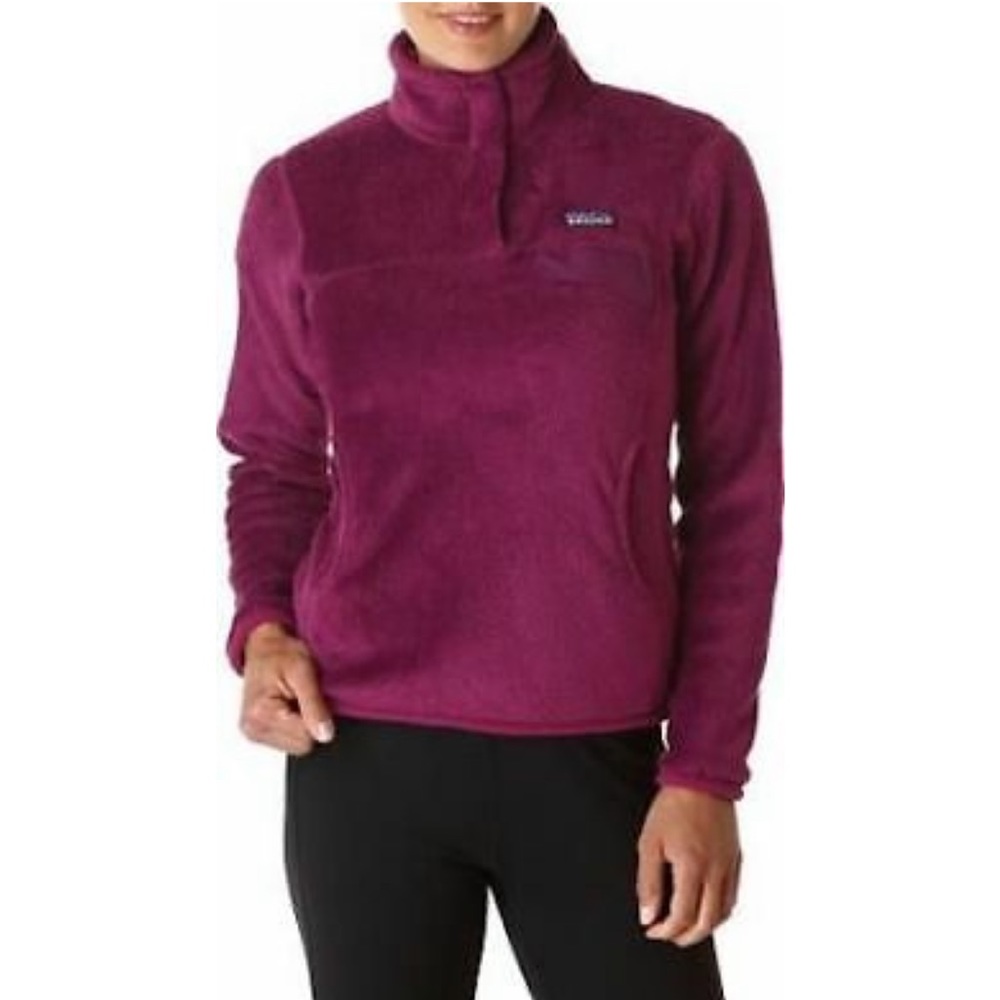 Patagonia Re-Tool Snap T Pullover Violet Small